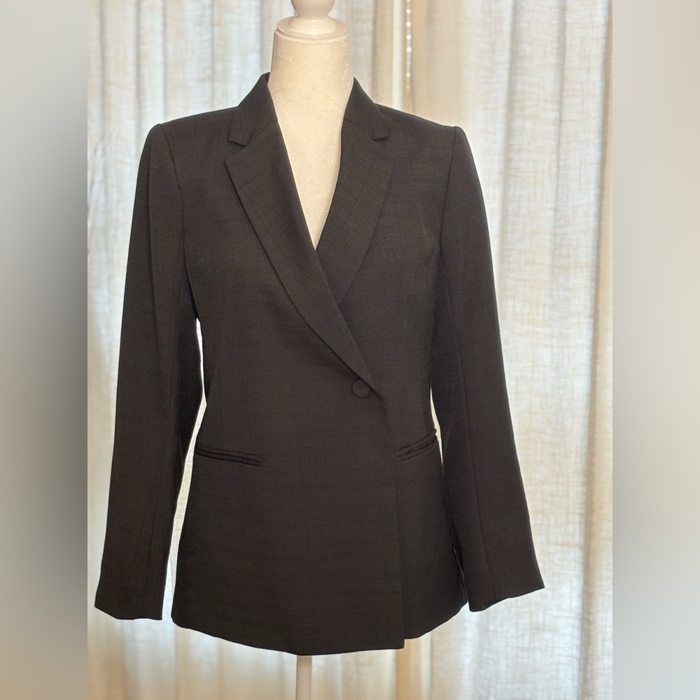 H&M Dark Gray Tailored Blazer Size EUR 38 Small Like New!!